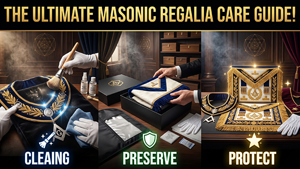 Masonic Regalia Care: Cleaning & Storage Tips