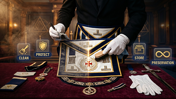 Caring Allied Masonic Degrees Regalia: Tips for Longevity