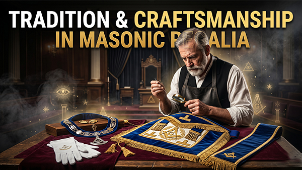 Masonic Regalia That Honors Tradition & Craftsmanship