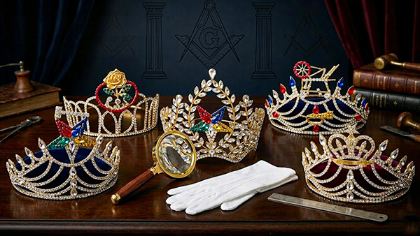 How Do I Identify Quality Masonic Crowns from Different Manufacturers?