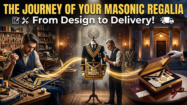 Masonic Regalia: From Design to Delivery with Expert Craftsmanship