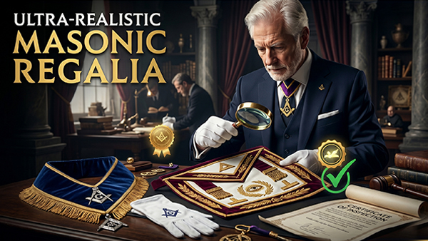 Quality Masonic Regalia: How We Ensure Authentic Craftsmanship