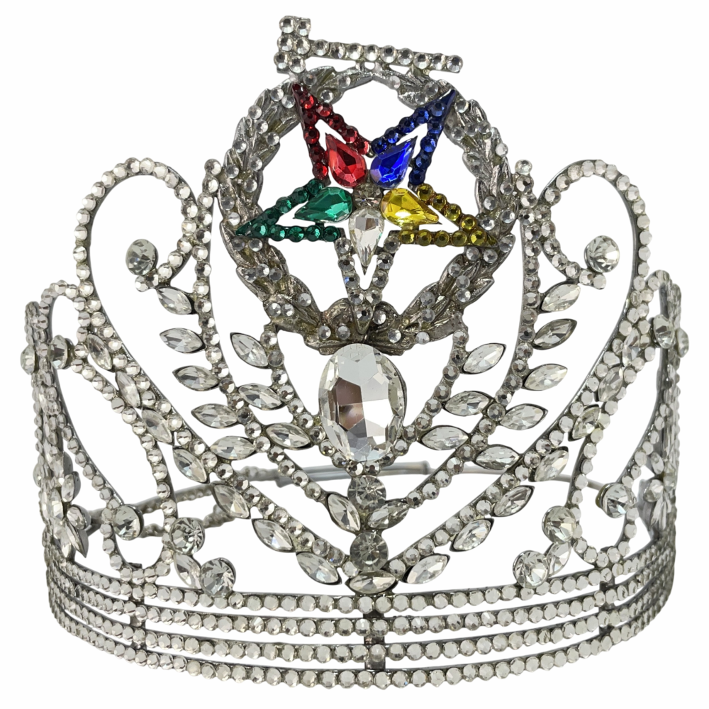 OES Grand Worthy Matron With Gavel Crown