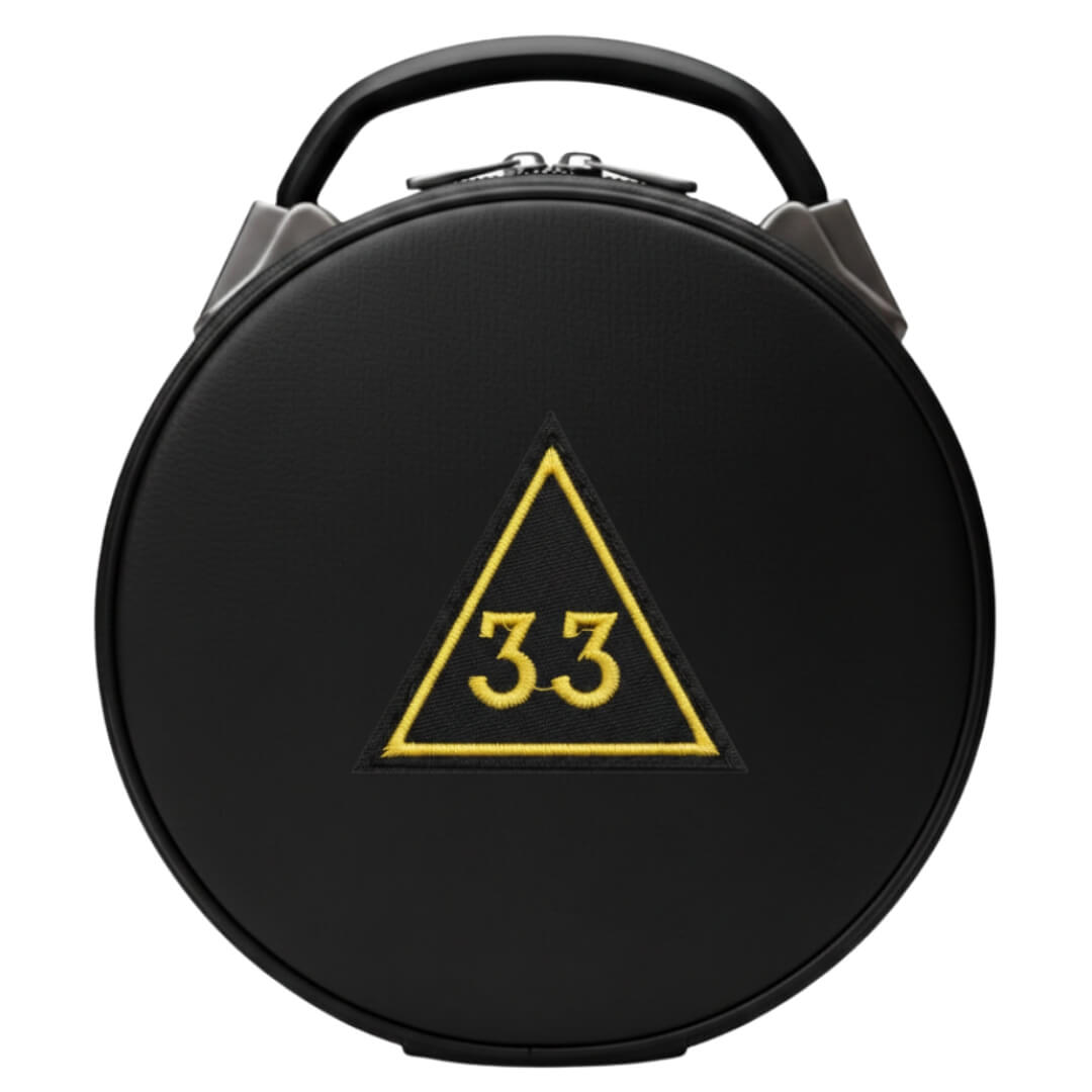 33rd Degree Scottish Rite Crown Cap Case