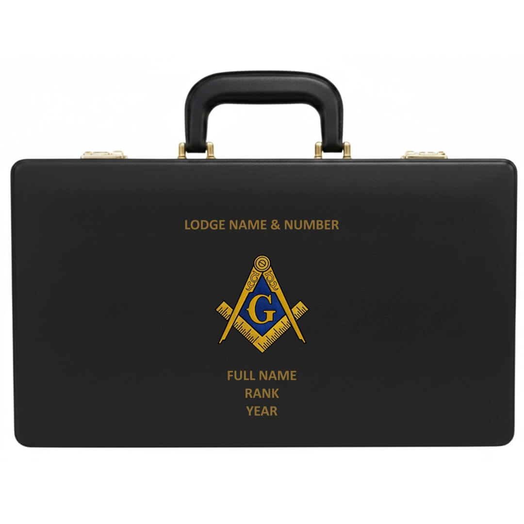 Master Mason Blue Lodge Apron Case