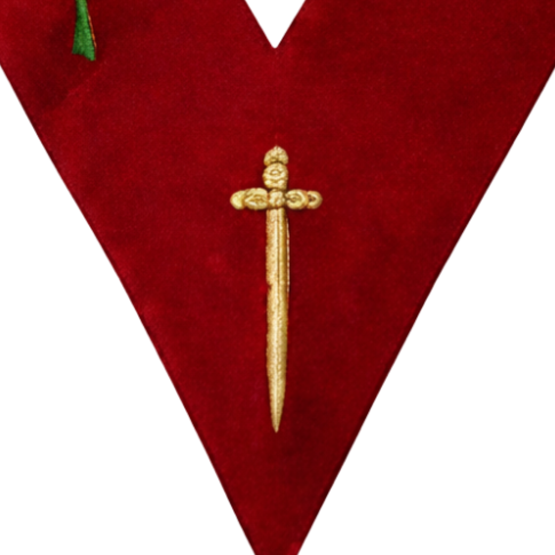 Tyler Scottish Rite Officer Collar