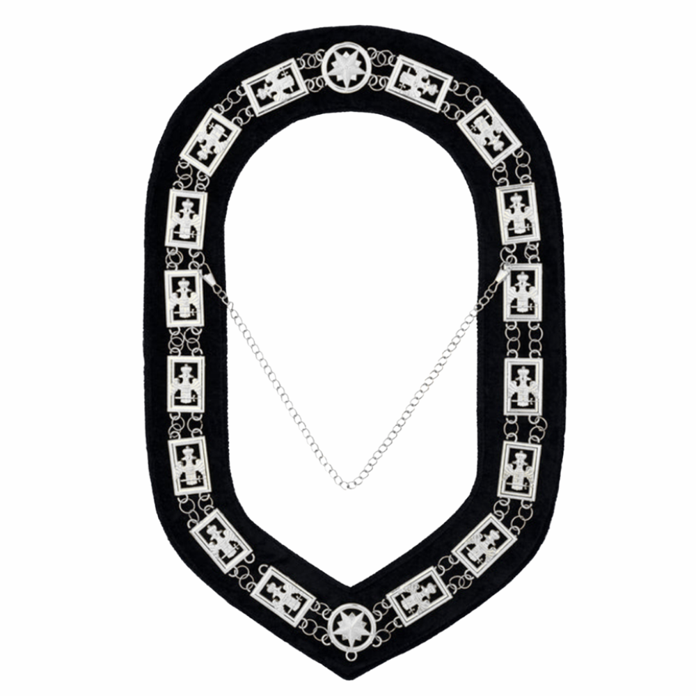 32nd Degree Scottish Rite Open Wings Chain Collar