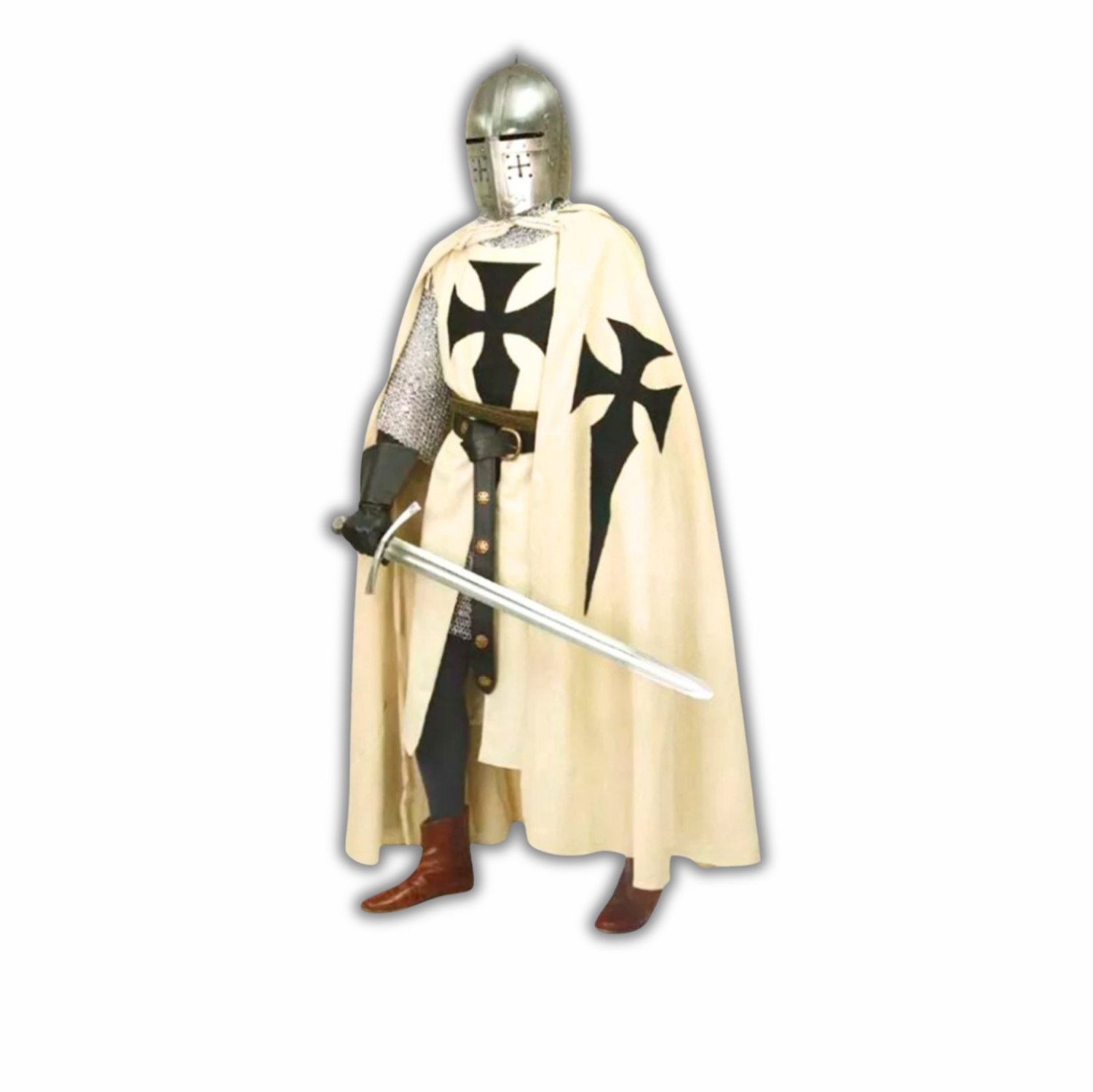 Knight Templar Tabard Surcoat with Cross