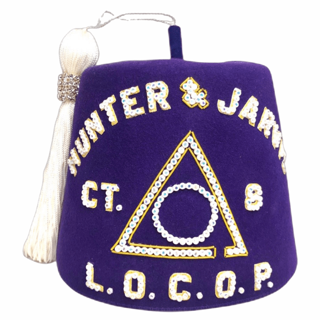 Masonic LOCOP Fez – (Single Jewel) Circle of Perfection Deluxe