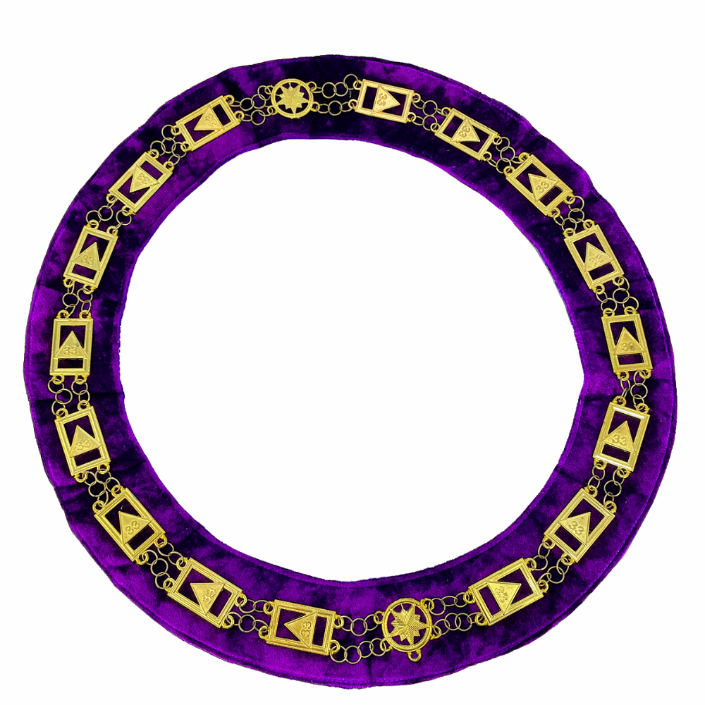 33rd Degree Scottish Rite Chain Collar