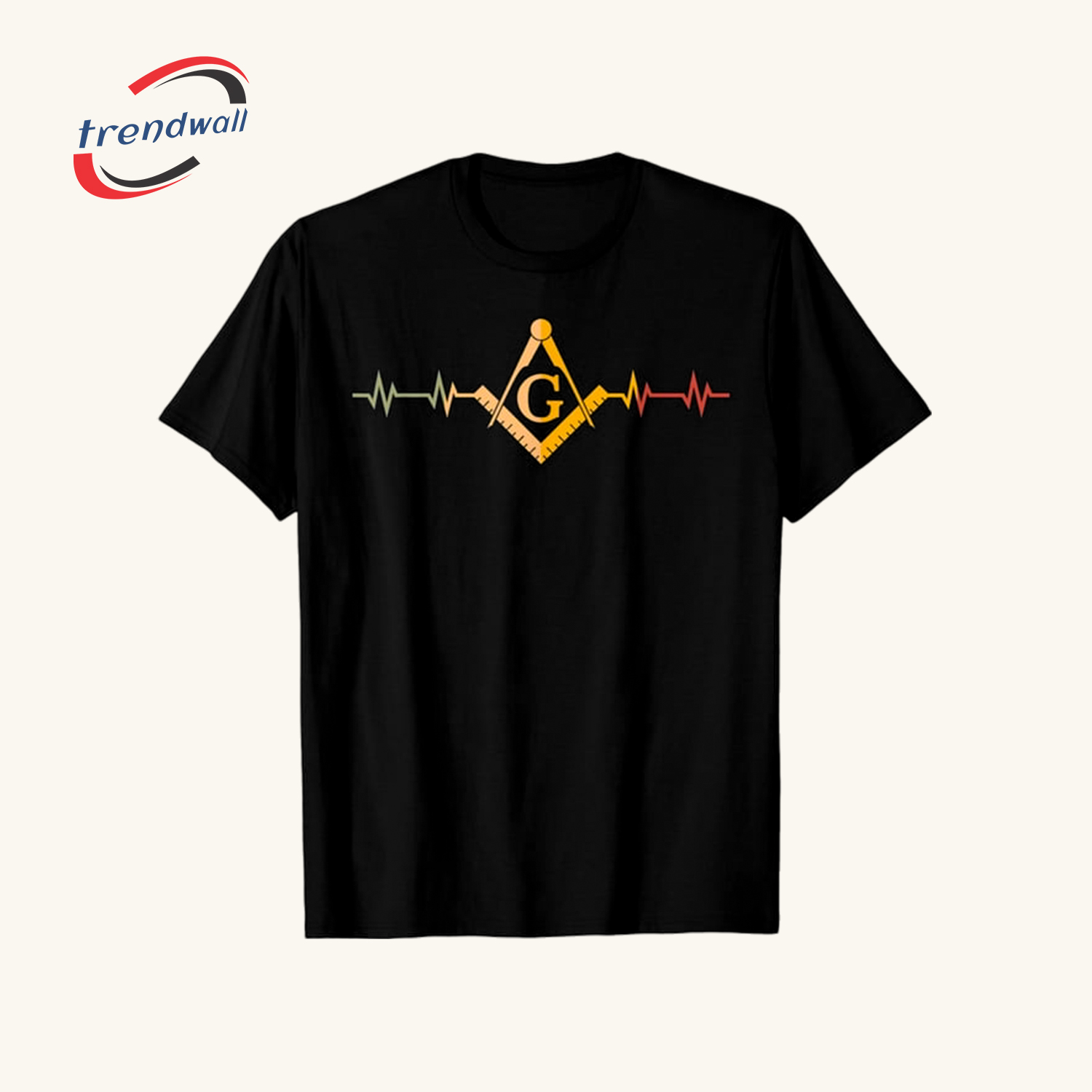 Masonic T-Shirt – Fraternal Freemasonry Square & Compass G