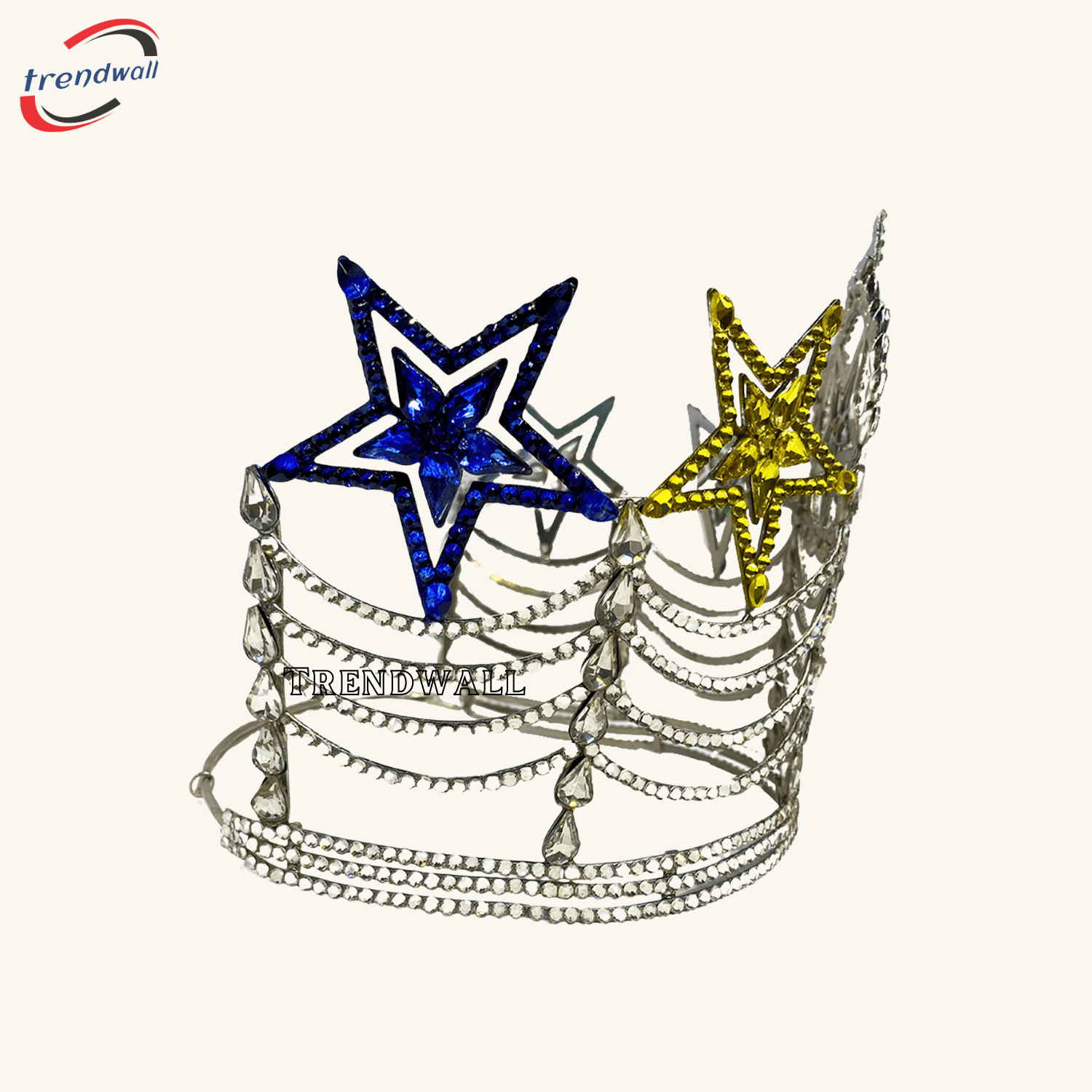 Masonic Grand Worthy Matron OES Crown Tall Style