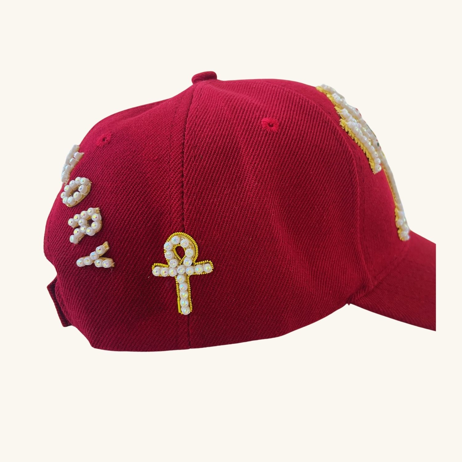 Masonic Shriners Single Row Jewel Baseball Cap