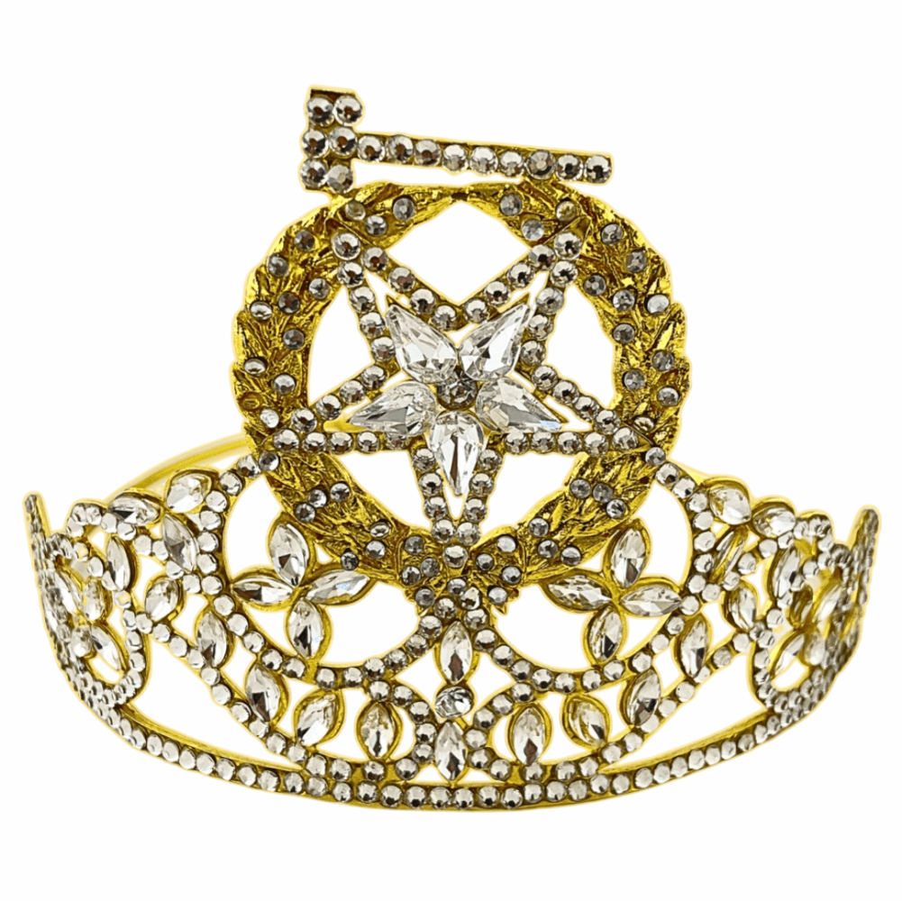 OES Grand Worthy Matron Silver Star Crown