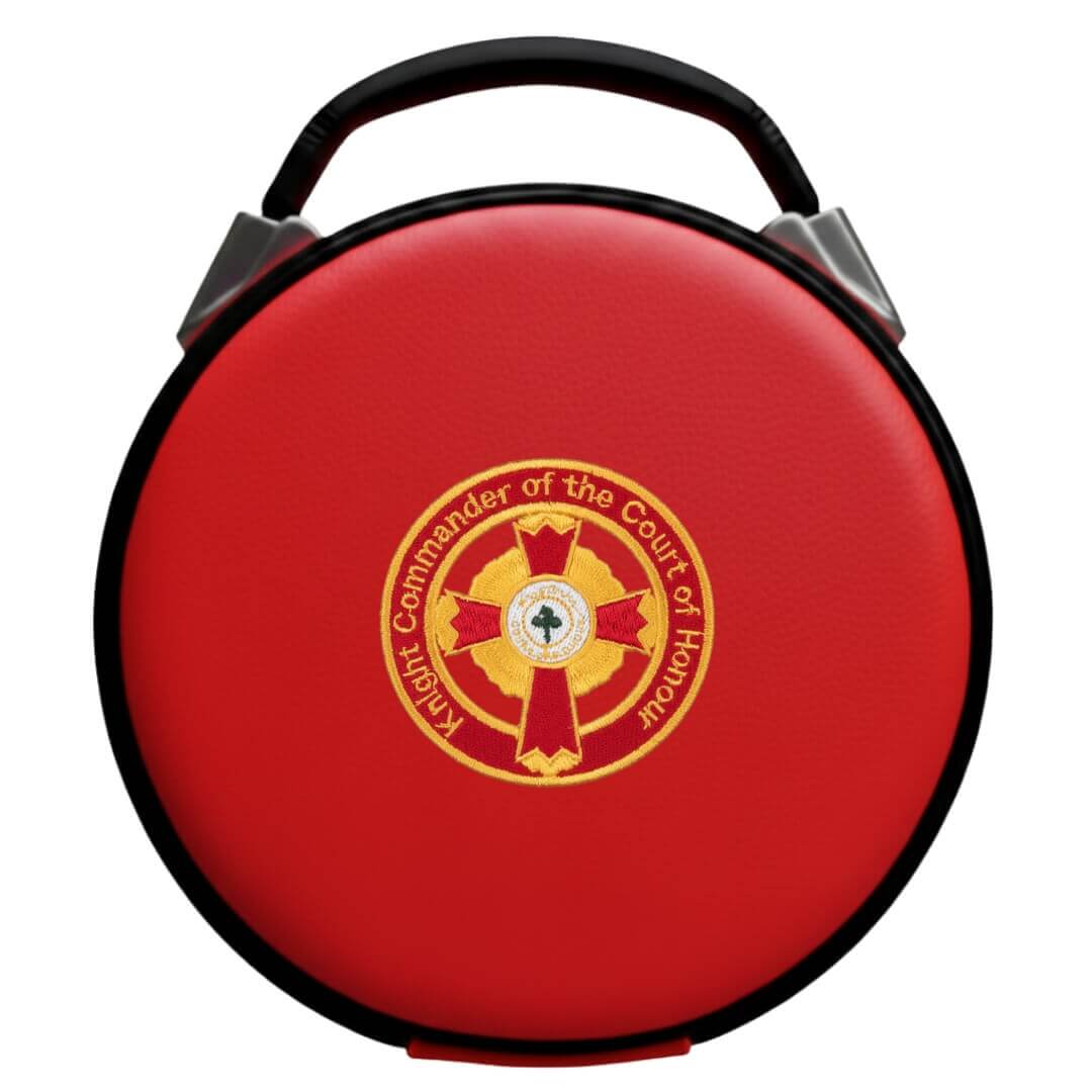 Knight Commander of the Court of Honor Scottish Rite Crown Cap Case
