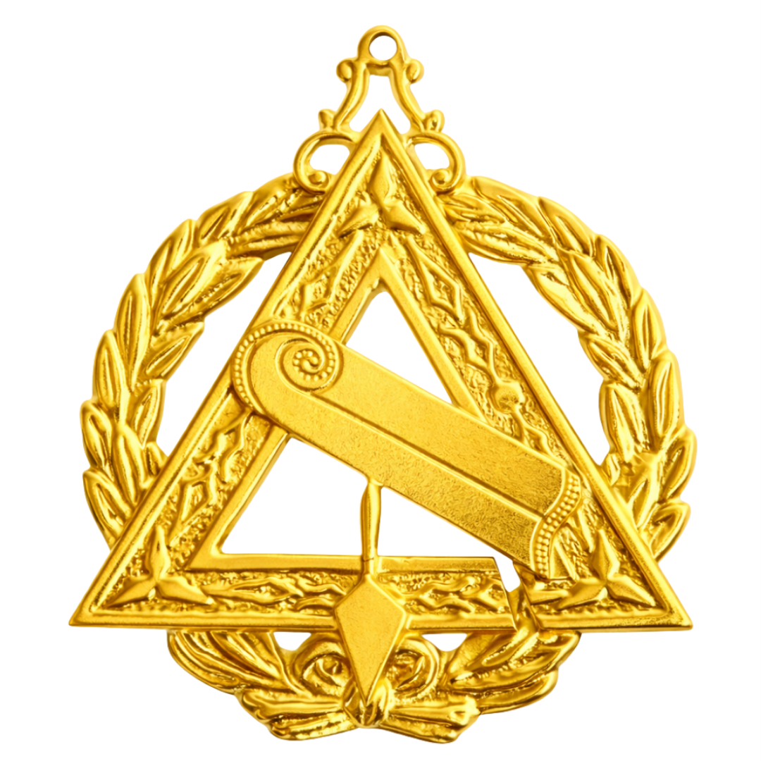 Grand Marshal Royal & Select Masters Officer Collar Jewel Gold Plated