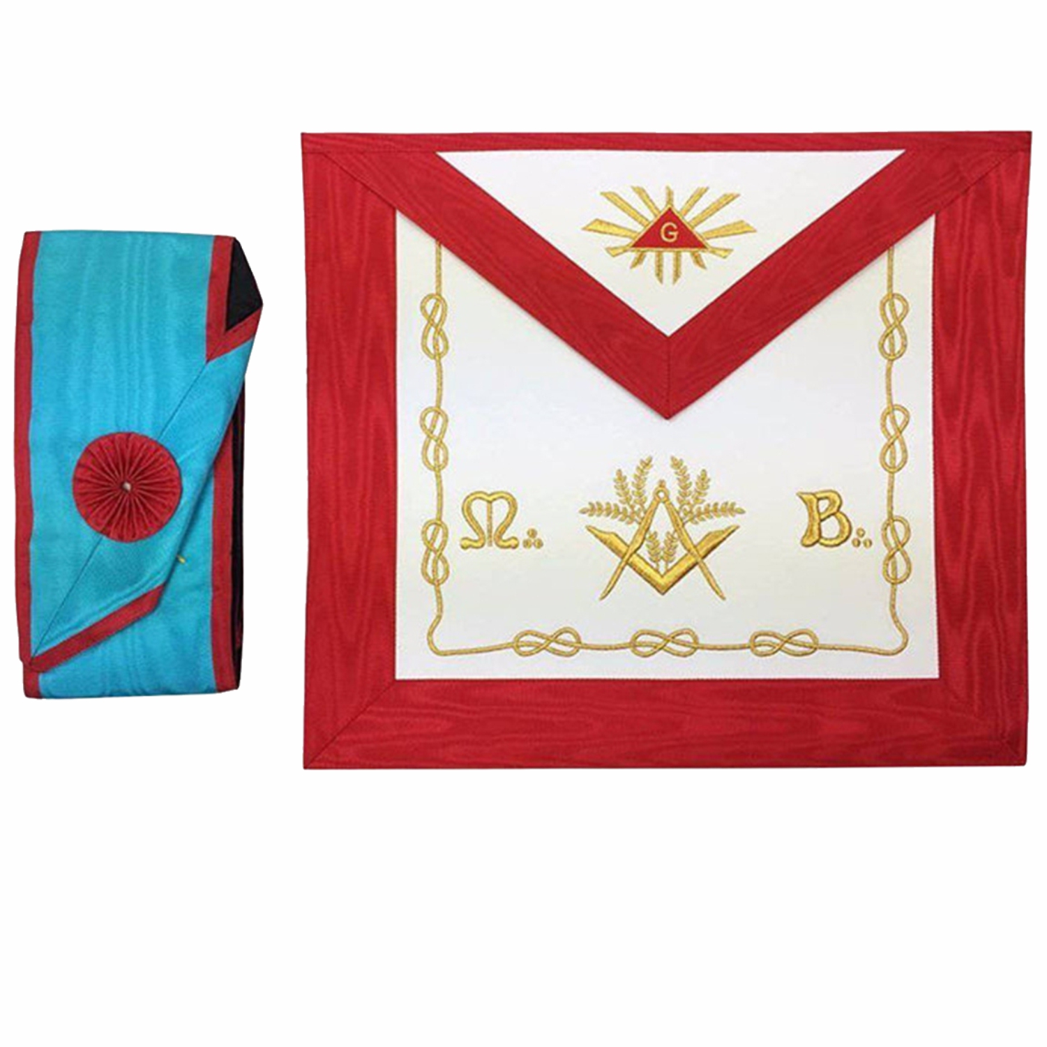WORSHIPFUL MASTER SCOTTISH RITE REGALIA SET