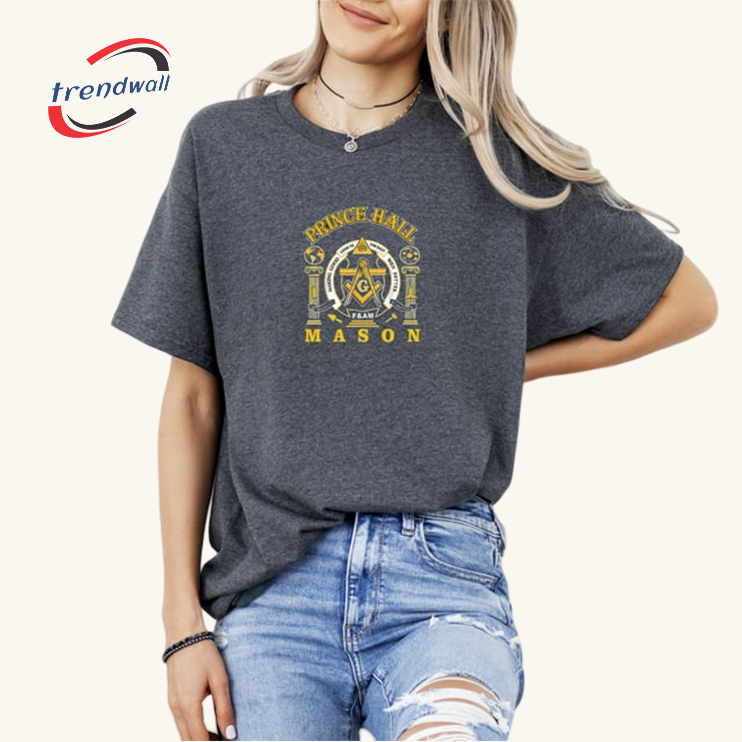 Masonic Prince Hall Mason Presidents Day Tribute T-Shirt