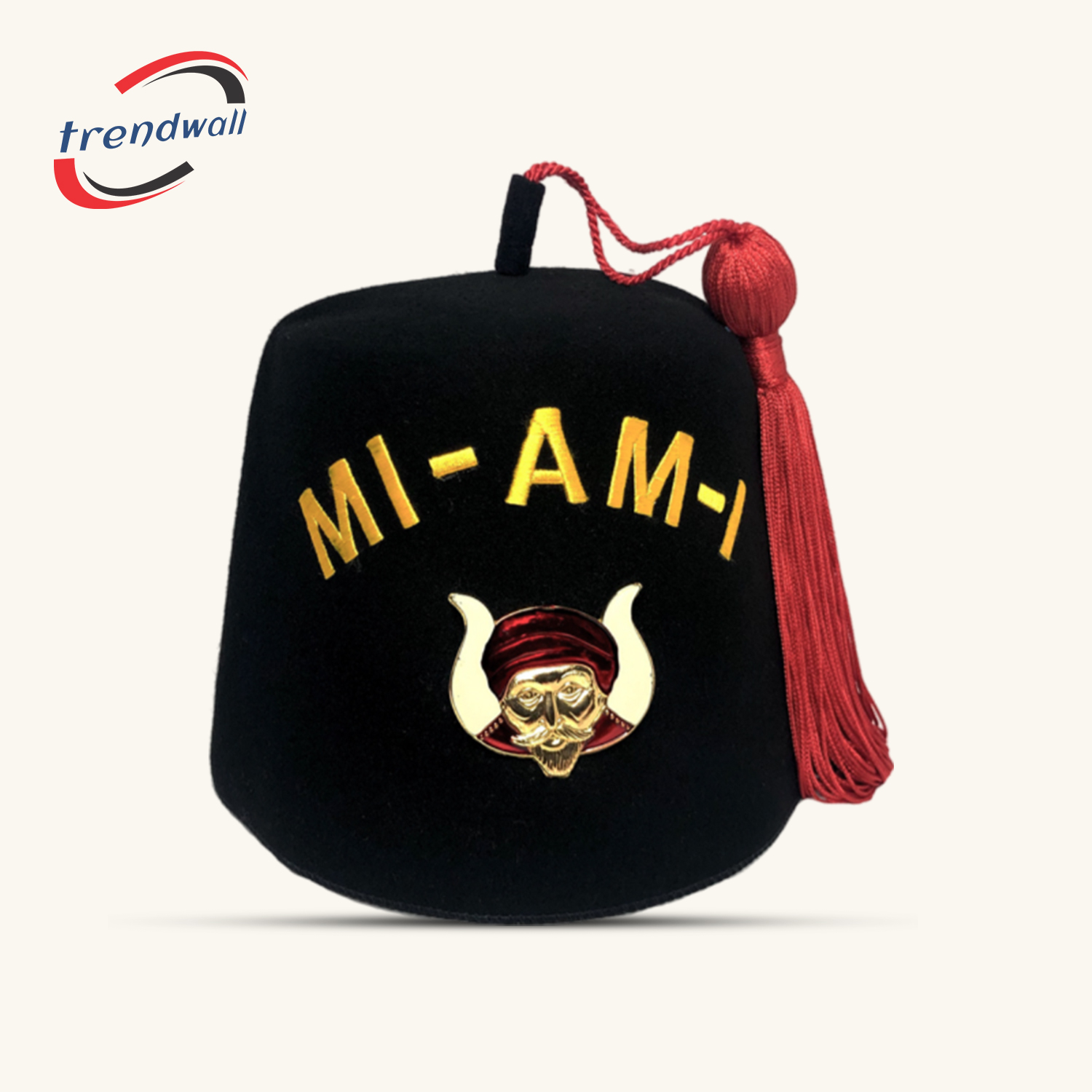 GROTTO Embroidered Fez 