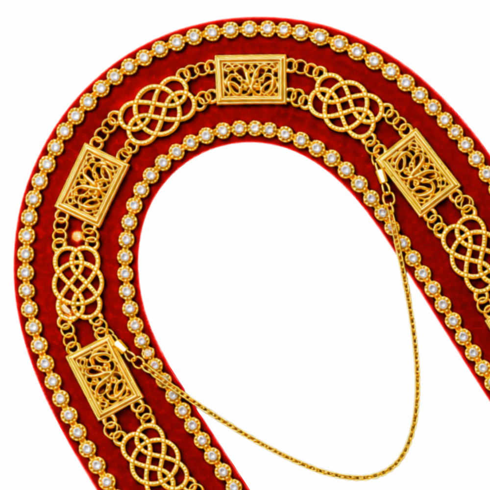 Grand Officers Blue Lodge Chain Collar