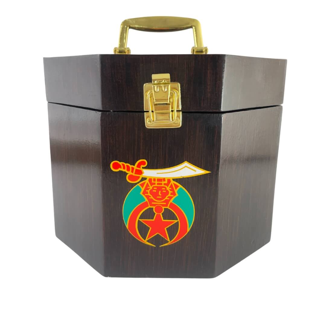 Masonic Shriners Fez Crown Case