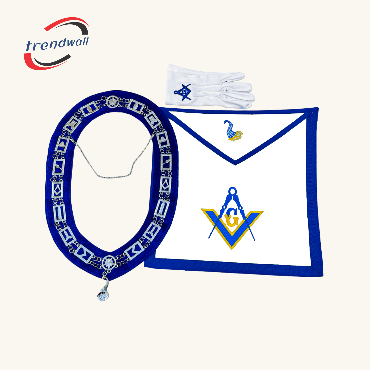 Junior Steward Blue Lodge Officer Apron
