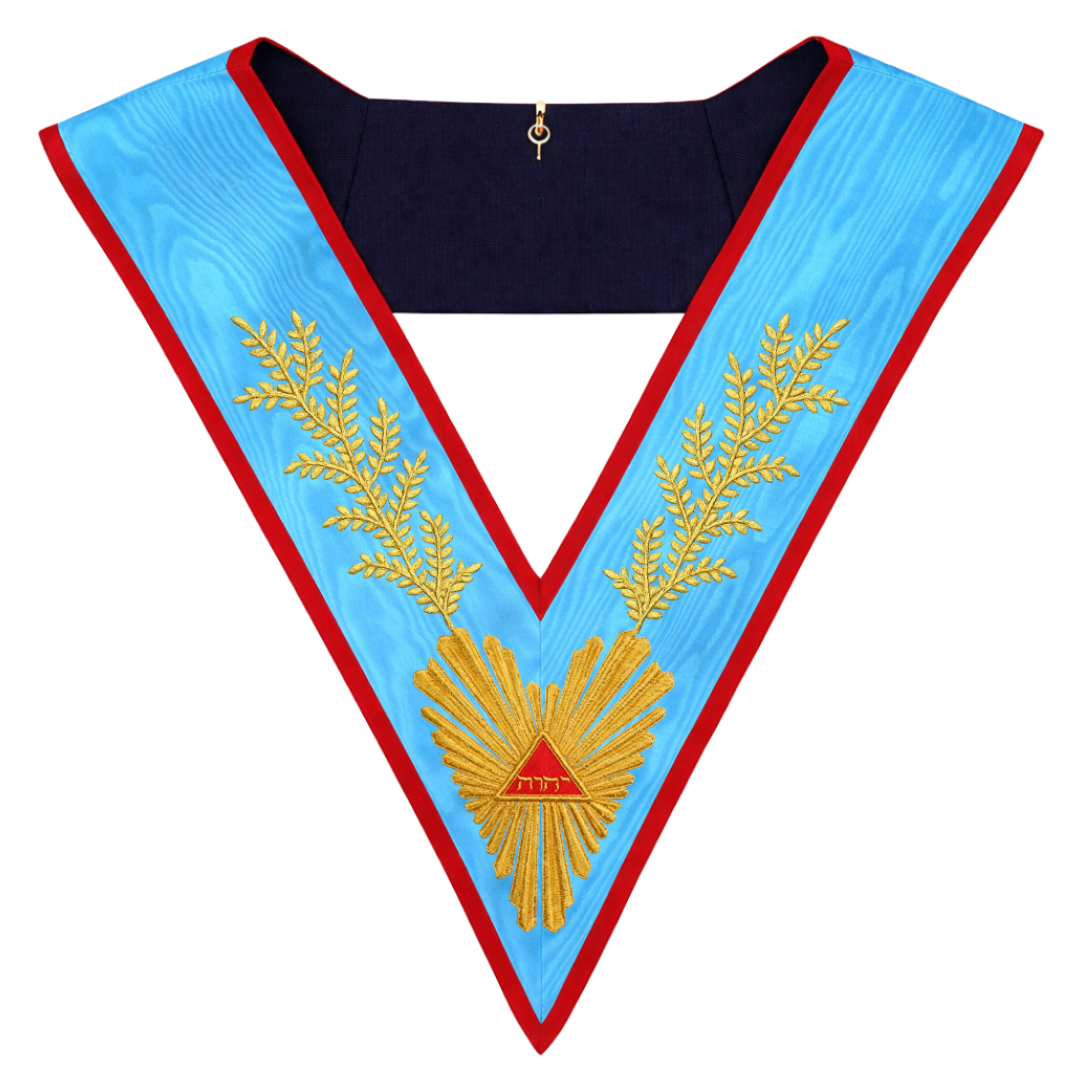 Worshipful Master Memphis Misraim French Regulation Officer Collar 