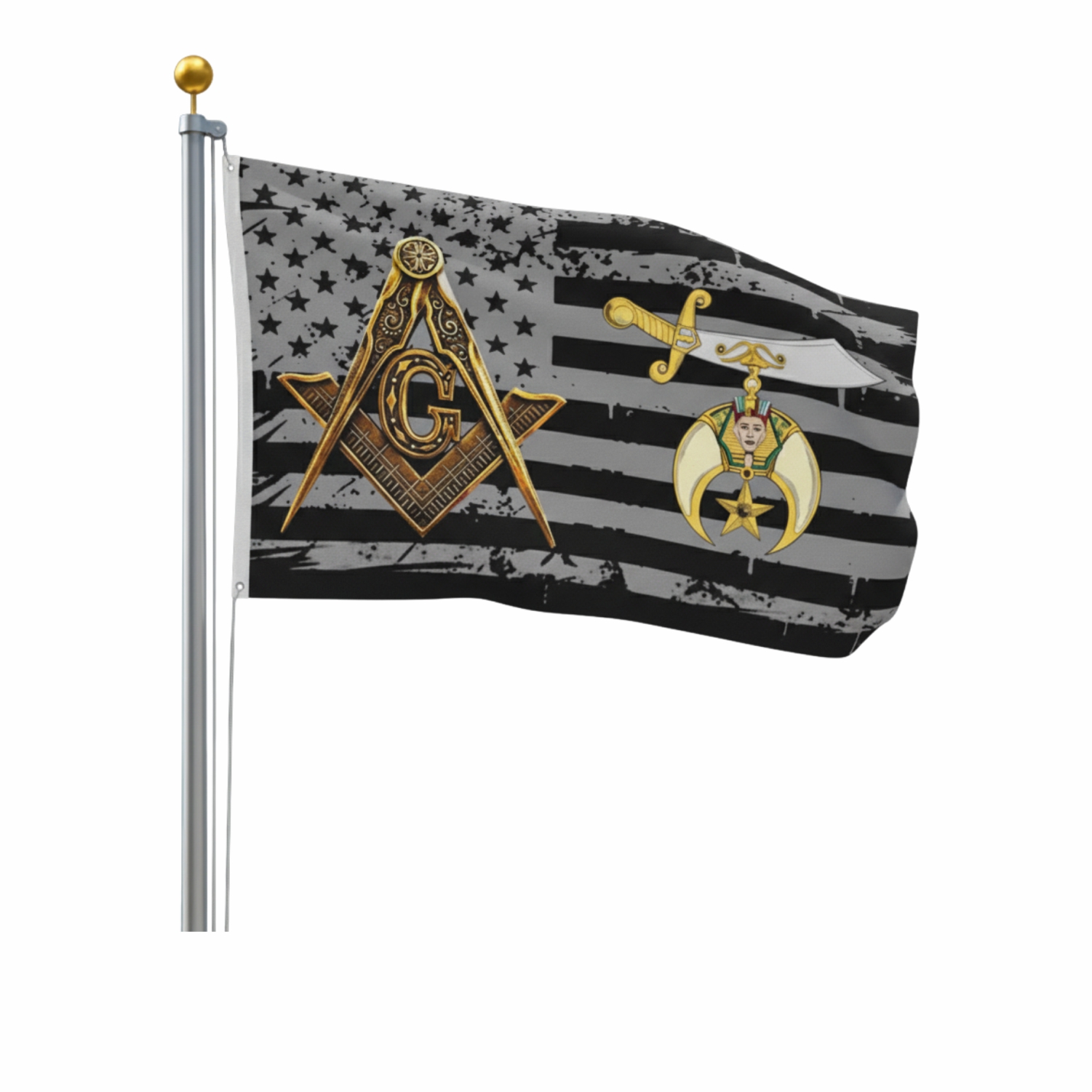 Masonic Shriner Flag