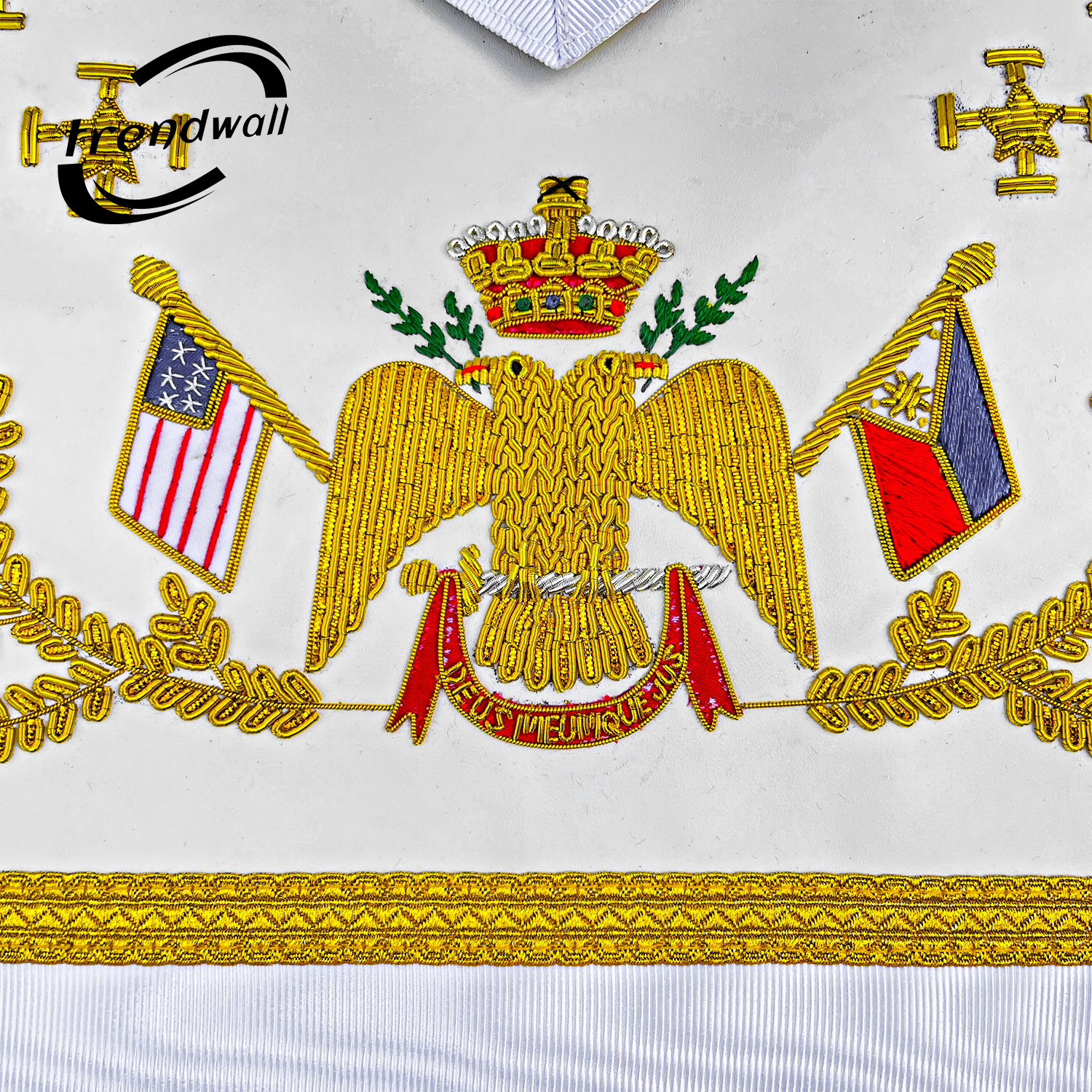 Scottish Rite 33rd Degree Apron with Collar