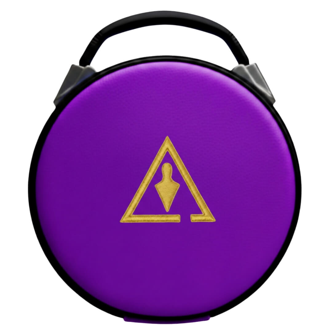 Council Crown Cap Case Trowel with Fine Embroidery Work