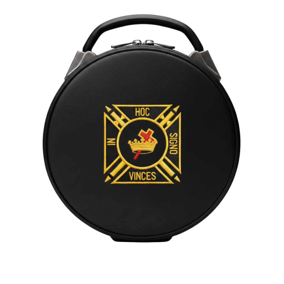 Knights Templar Commandery Crown Cap Case