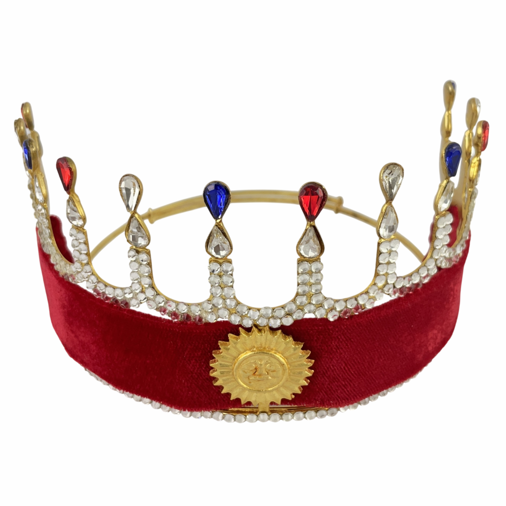 Refluent Sun Crown Gold Tone