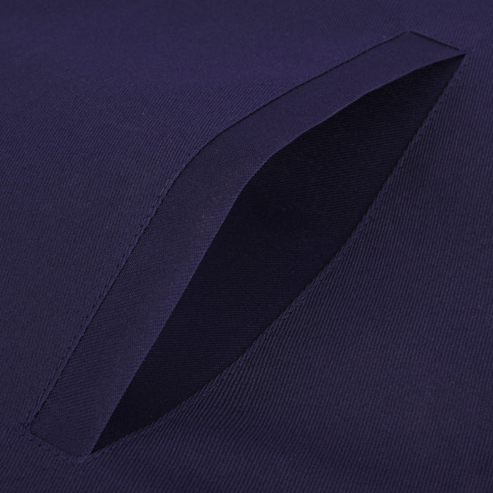 Junior Warden Blue Lodge Officer Apron - With Silver Embroidery Thread