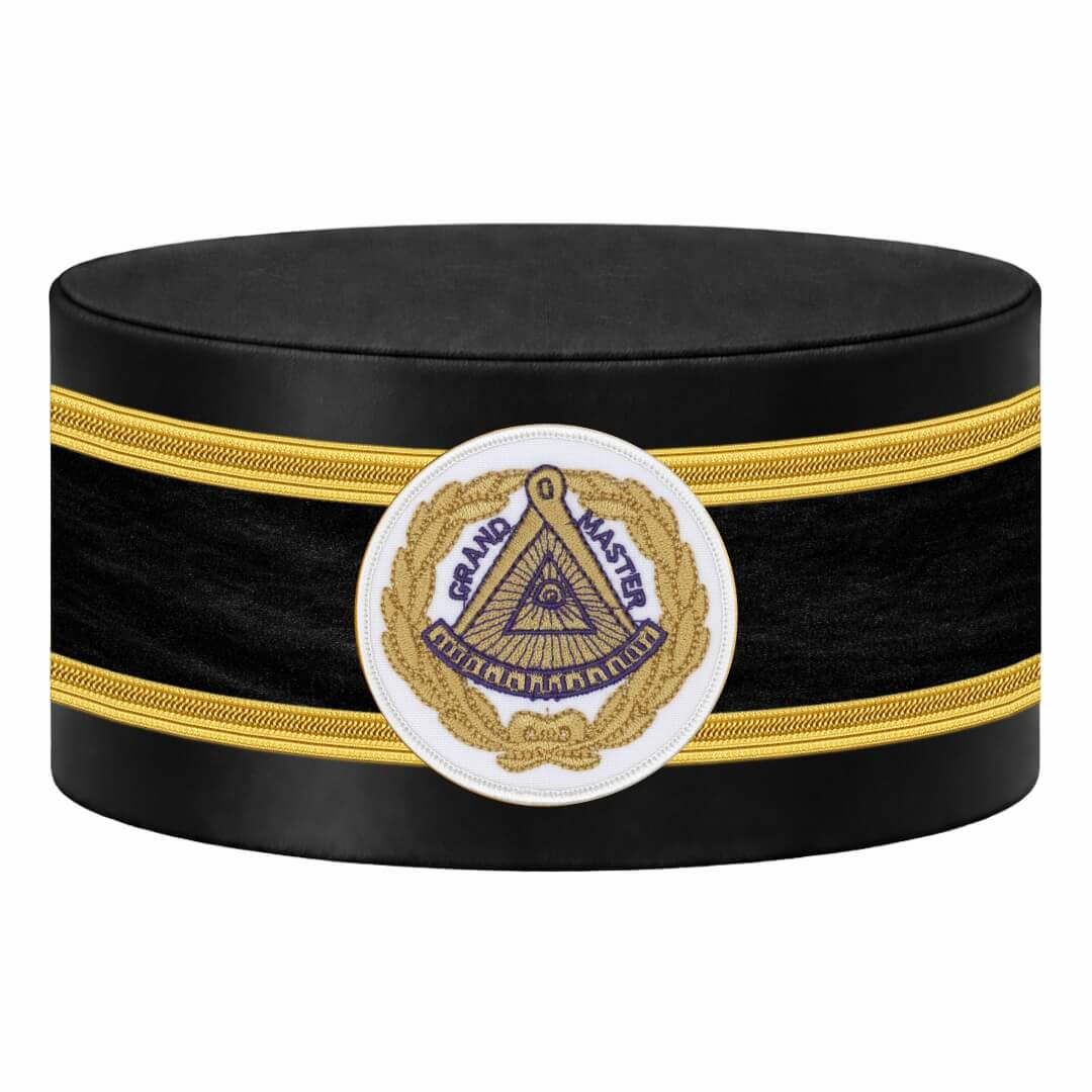 Grand Master Blue Lodge Crown Cap