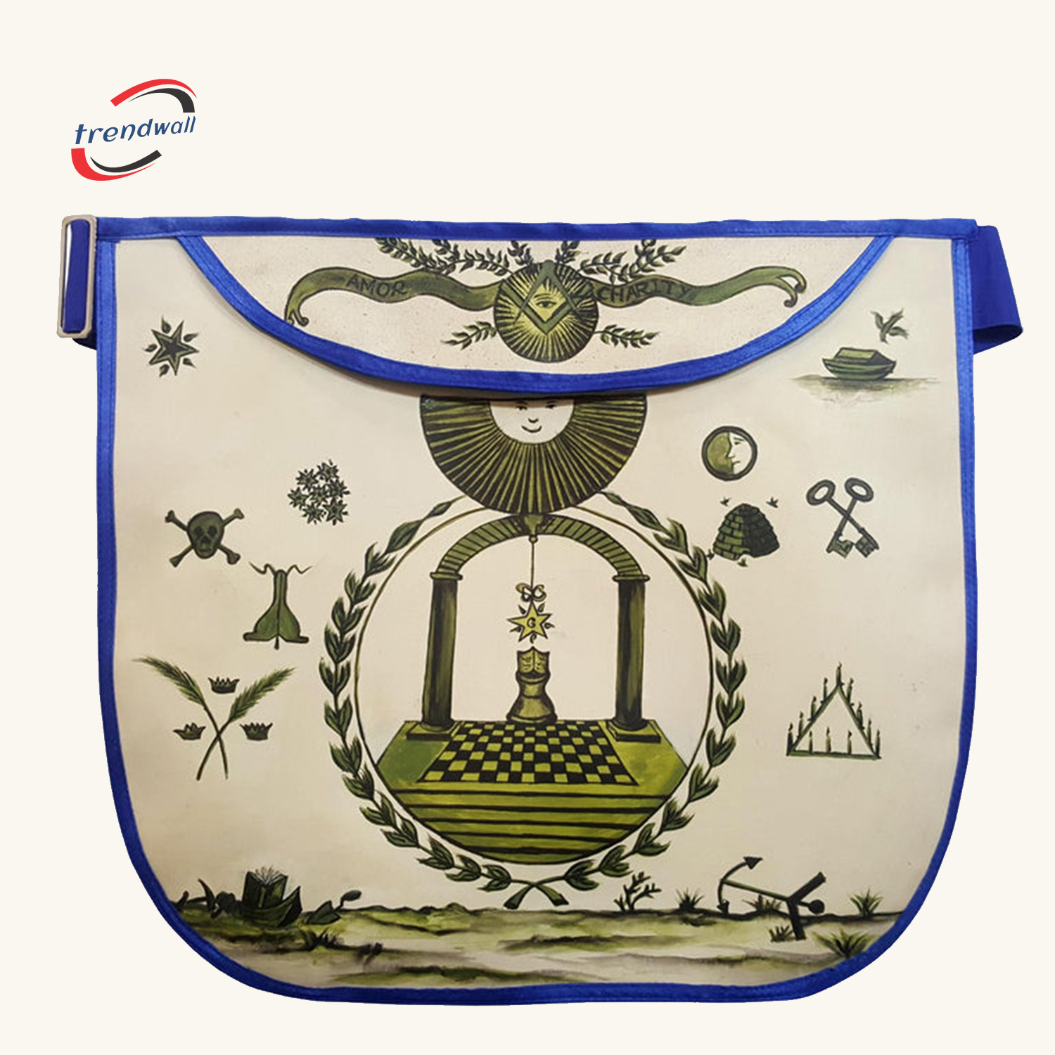 Hand-Painted Apron