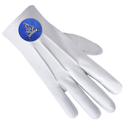 Master Mason Blue Lodge Gloves