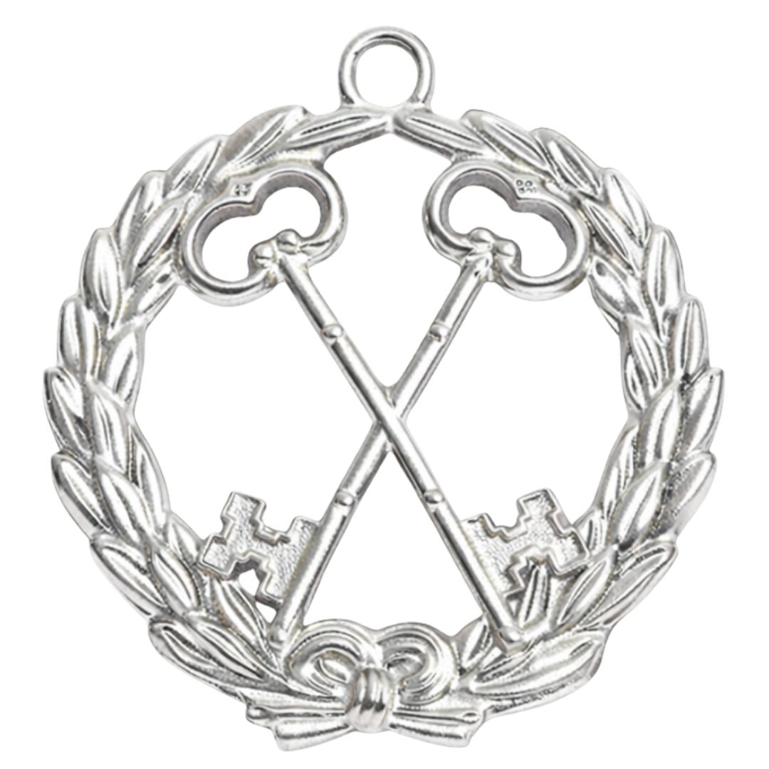 Grand Treasurer Knights Templar Commandery Officer Collar Jewel