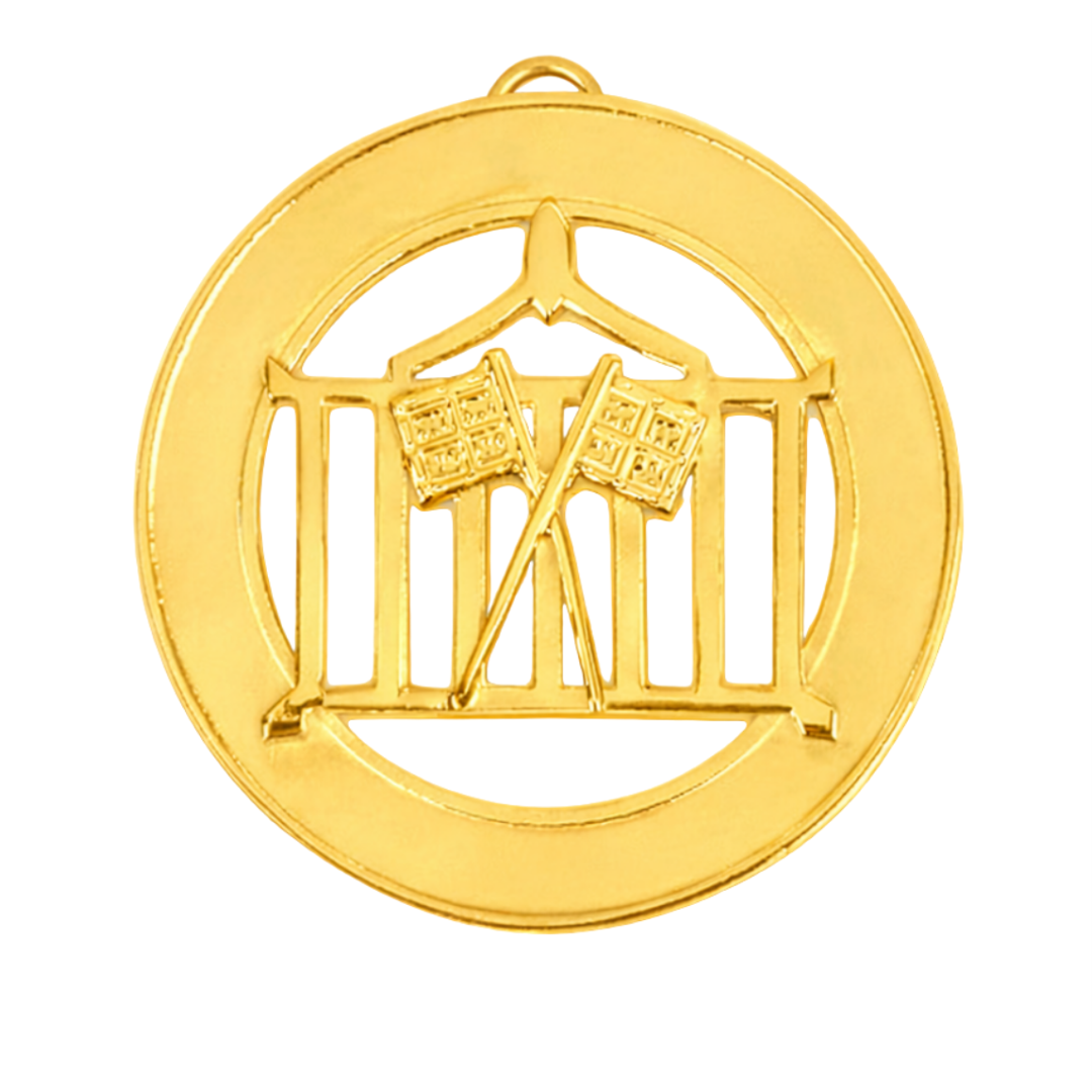 Allied District Grand Officer Collar Jewel - Gold Plated