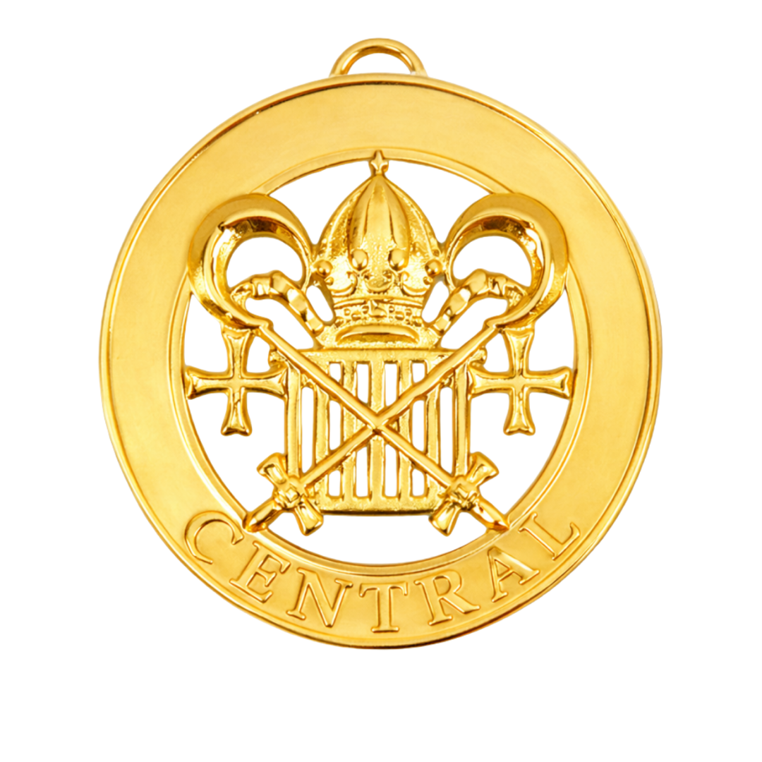 Allied District Grand Officer Collar Jewel - Gold Plated