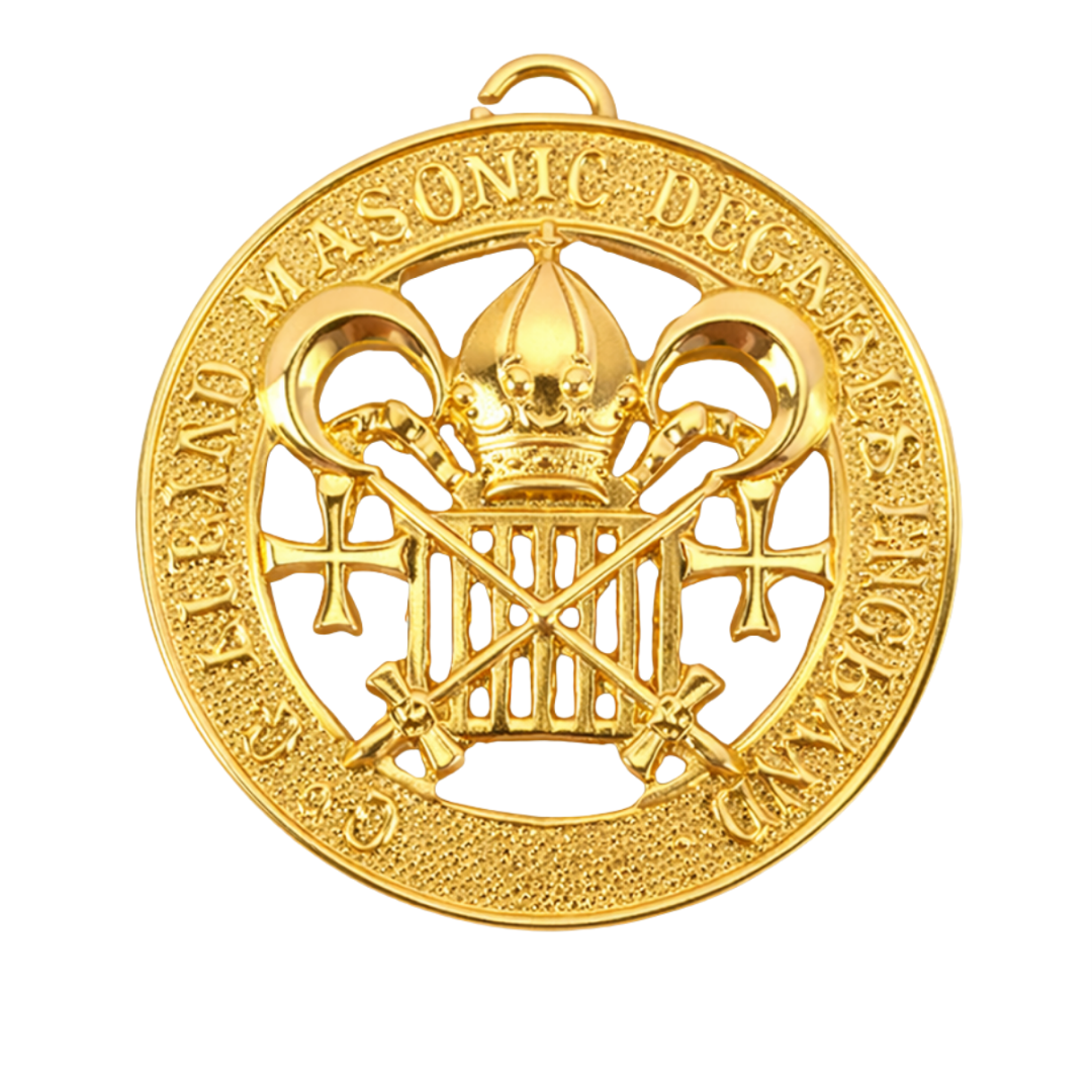 Allied District Grand Officer Collar Jewel - Gold Plated