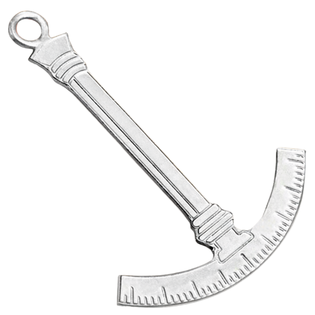 Grand Superintendent Allied Masonic Degrees Collar Jewel - Silver Finish