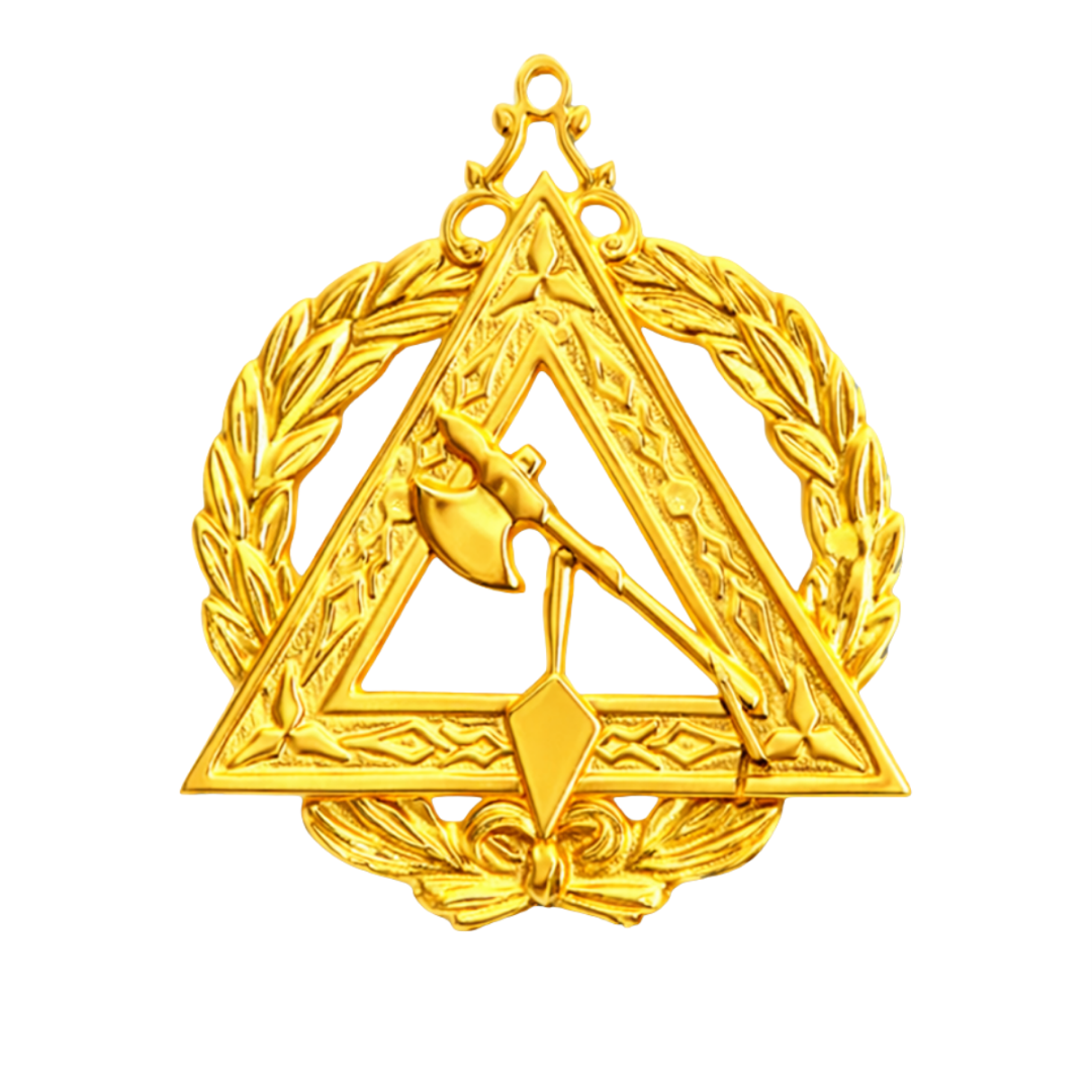 Grand Conductor Of Council Royal & Select Masters Officer Collar Jewel
