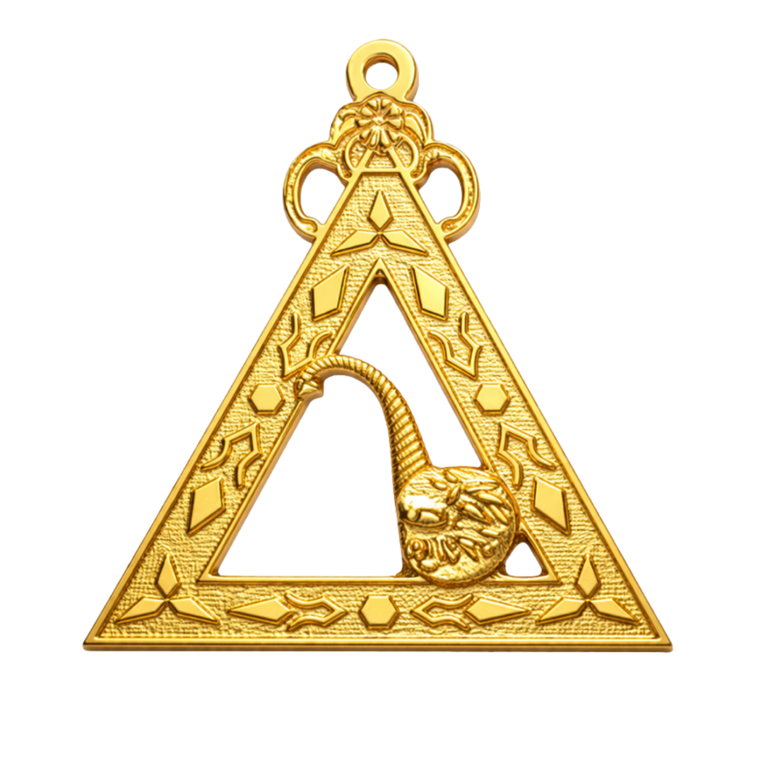 Steward Royal Arch Chapter Officer Collar Jewel - Gold Metal