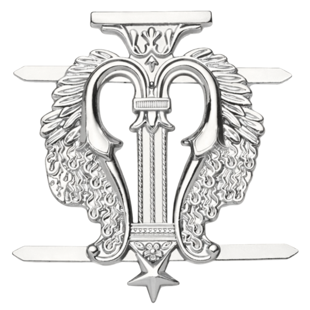 Organist Blue Lodge Officer Collar Jewel