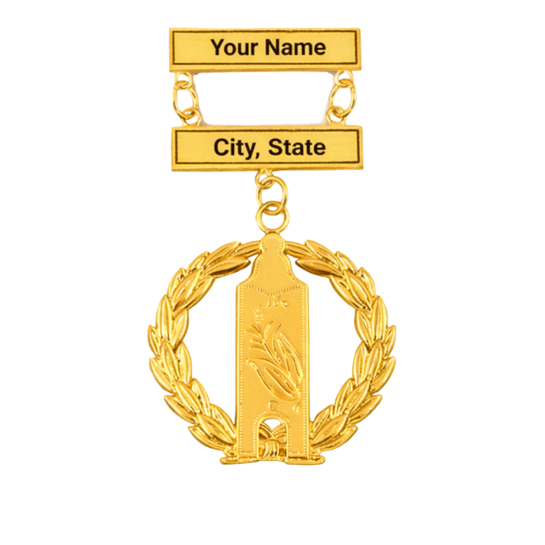 Grand Conductor Of Work Royal & Select Masters Officer Collar Jewel