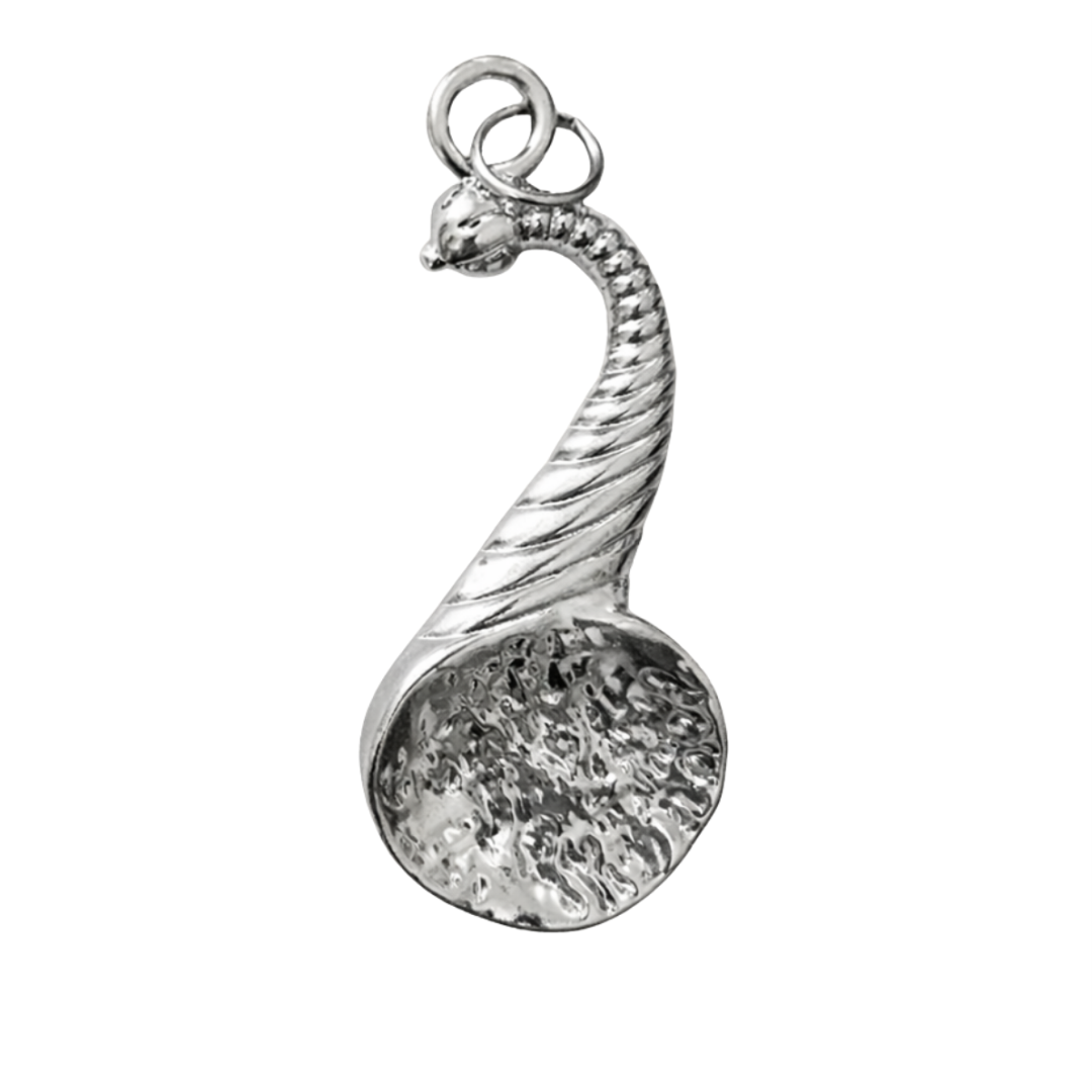 Junior Steward Blue Lodge Officer Collar Jewel - Silver Metal