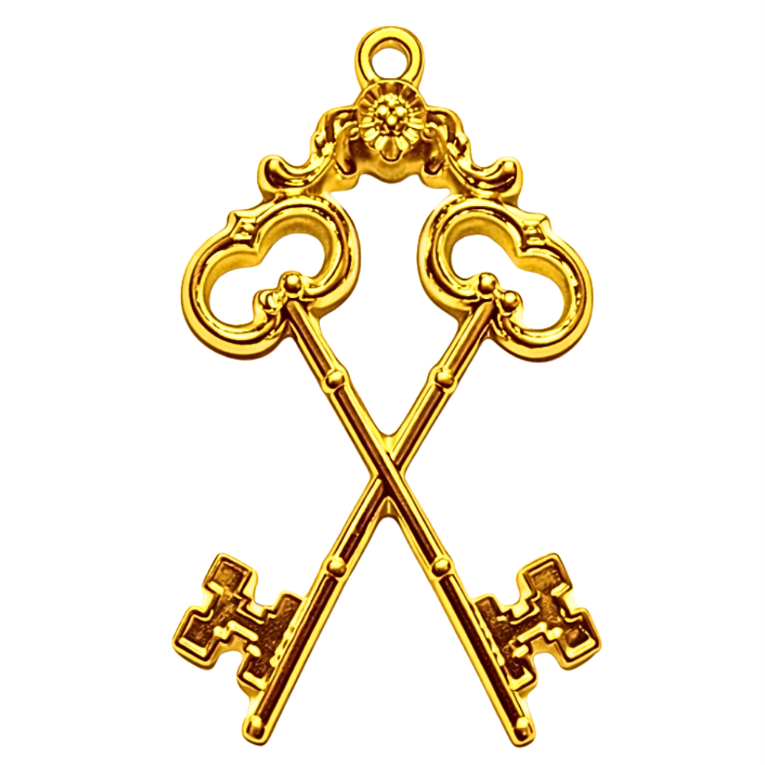 Treasurer Blue Lodge Officer Collar Jewel