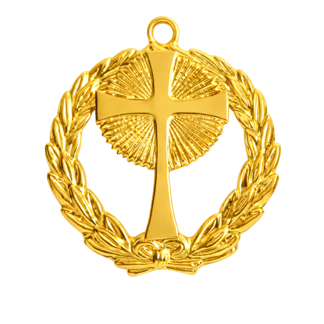 Grand Commander Knights Templar Commandery Officer Collar Jewel