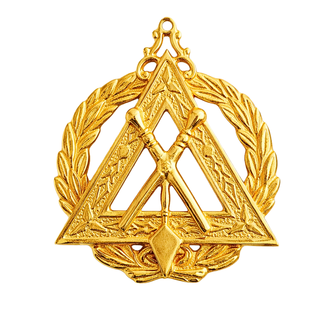 Grand Steward Royal & Select Masters Officer Collar Jewel Gold Plated