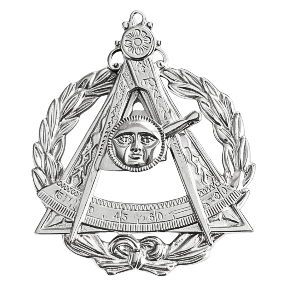 Illustrious Master Council Collar Jewel - Silver Plated